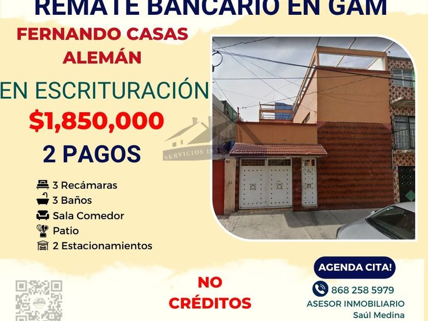 Casa en venta Puerto Progreso 124, Casas Alemán, 07580 Ciudad De México, Cdmx, México