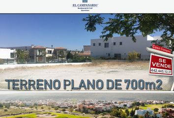 Lote de Terreno en  Fraccionamiento El Campanario, Municipio De Querétaro