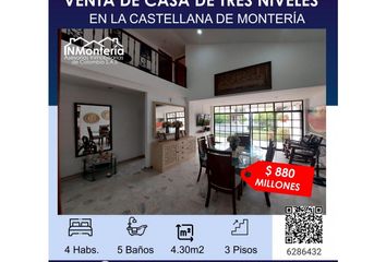 Casa en  La Castellana, Montería