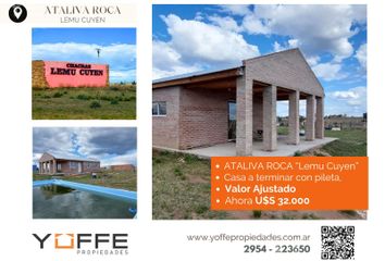 Casa en  Ataliva Roca, La Pampa