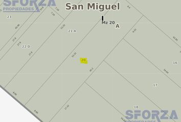 Terrenos en  San Miguel, Partido De San Miguel