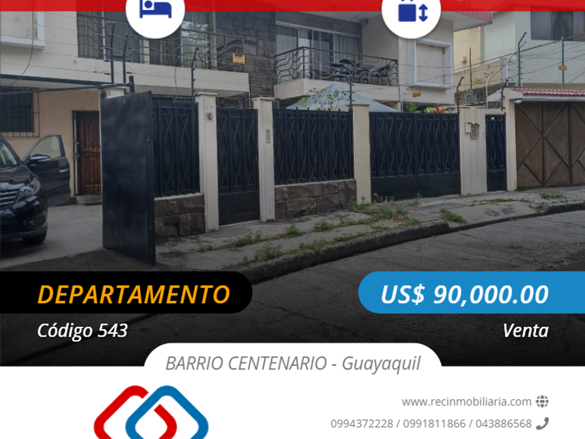 Departamento en venta Blvd. 9 De Octubre 1303, Guayaquil 090311, Ecuador