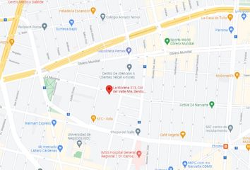 Departamento en  Avenida Colonia Del Valle 601-637, Del Valle, Del Valle Centro, Benito Juárez, Ciudad De México, 03100, Mex