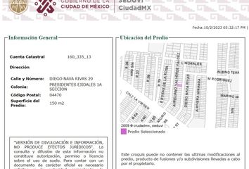 Casa en  Calle Diego Nava Rivas 29, Presidentes Ejidales 1ra. Sección, Coyoacán, Ciudad De México, 04470, Mex
