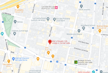 Departamento en  Avenida Colonia Del Valle 601-637, Del Valle, Del Valle Centro, Benito Juárez, Ciudad De México, 03100, Mex
