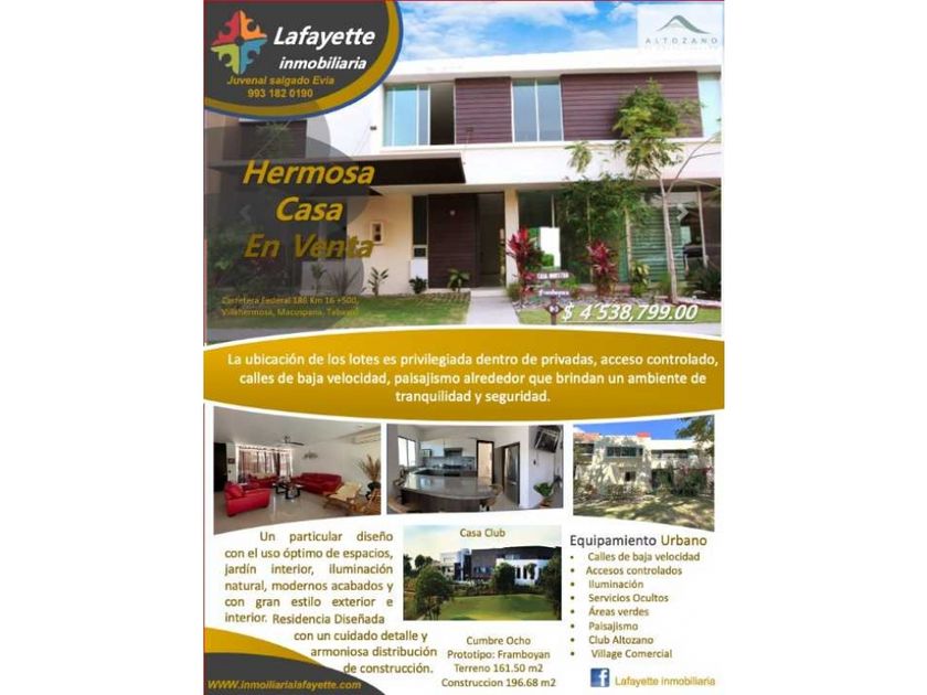 venta Casa en Dos Montes, Villahermosa, Tabasco (6195433)