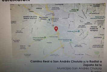 Lote de Terreno en  Morillotla, San Andrés Cholula
