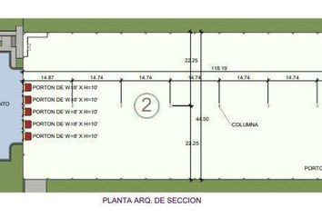 Nave en  La Joya Infonavit 1er. Sector, Guadalupe, Nuevo León