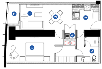 Departamento en  Avenida Dr Ignacio Morones Prieto Poniente 2400, Obispado, Loma Larga, Monterrey, Nuevo León, 64710, Mex