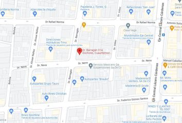 Local comercial en  Doctor Gilberto Bolaños Cacho 118-122, Buenos Aires, Cuauhtémoc, Ciudad De México, 06780, Mex