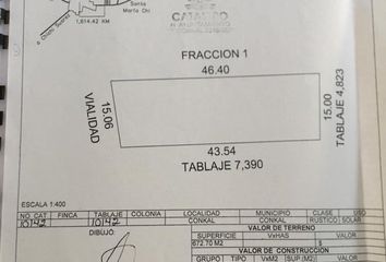 Lote de Terreno en  Pueblo Conkal, Conkal