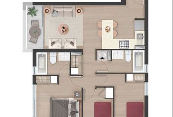 Departamento en venta en Santiago Centro