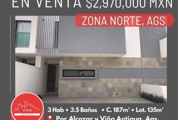 Casa en condominio en  Fraccionamiento Viña Antigua, Jesús María, Aguascalientes
