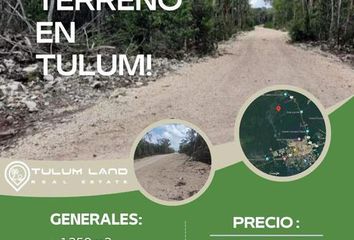 Lote de Terreno en  Coba, Tulum