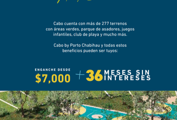 Lote de Terreno en  Pueblo Chabihau, Yobaín