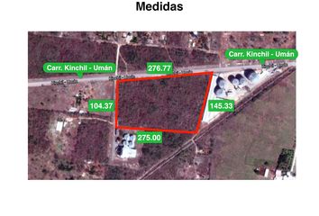 Lote de Terreno en  Colegio Kinpal, Calle 22, Uman, Umán, Yucatán, 97390, Mex