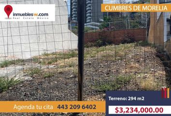 Lote de Terreno en  Cumbres De Morelia, Morelia, Michoacán