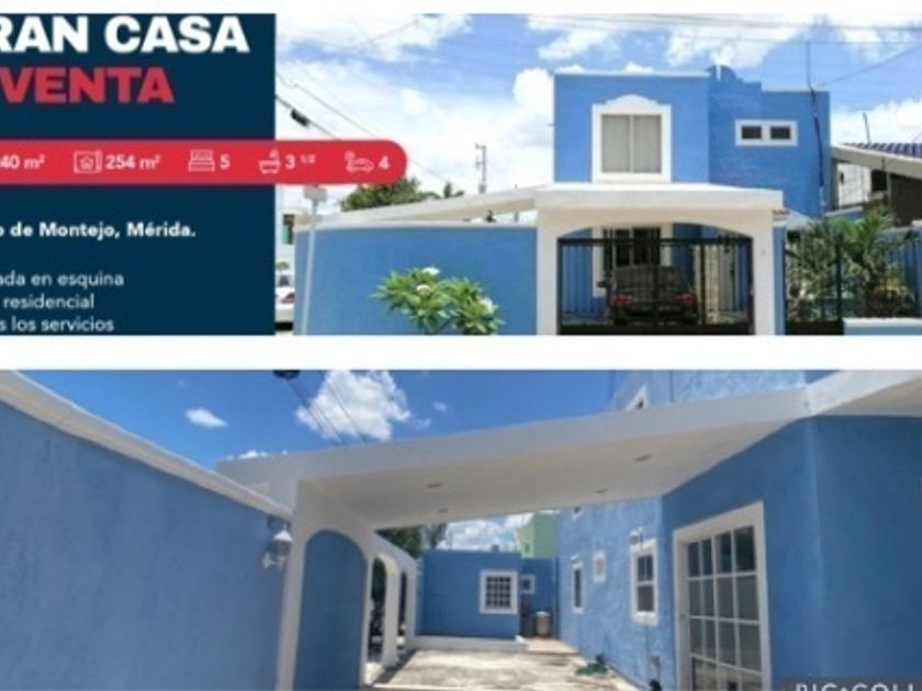 venta Casa en Francisco de Montejo, Mérida, Yucatán (EB-KG2516s)