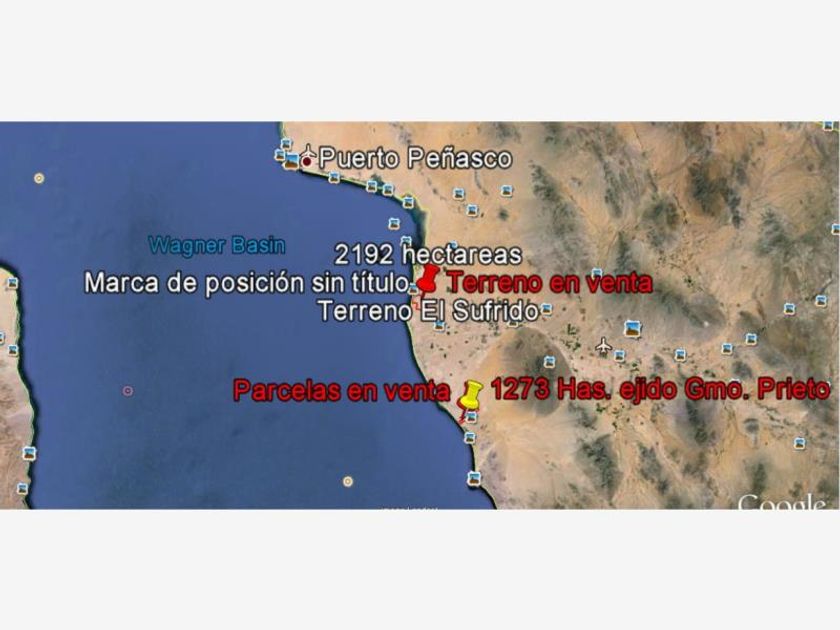 venta Lote de Terreno en Nueva, Puerto Peñasco, Puerto Peñasco (MX21