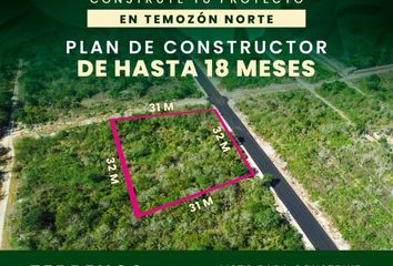 Lote de Terreno en  Pueblo Temozon Norte, Mérida, Yucatán