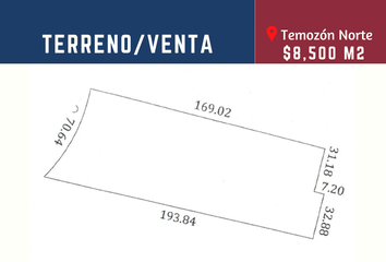 Lote de Terreno en  Temozón Norte, Mérida, Yucatán, Mex