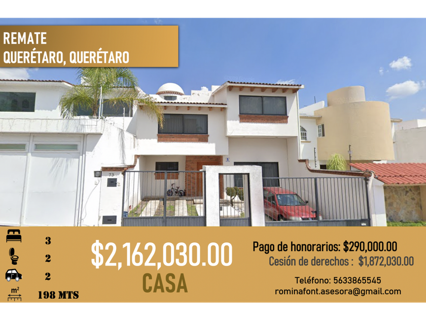 venta Casa en Milenio3, Municipio de Querétaro (5807460)