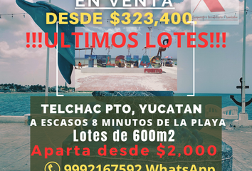 Lote de Terreno en  Telchac Puerto, Yucatán, Mex