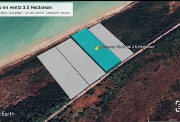 Lote de Terreno en  Calle 30 14, Malecón, Champotón, Campeche, 24400, Mex