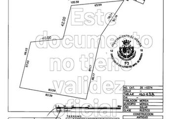 Lote de Terreno en  Calle 24, Santa Gertrudis Copo, Mérida, Yucatán, 97305, Mex