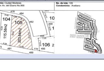 Lote de Terreno en  Ciudad Maderas, El Marqués, Querétaro, Mex