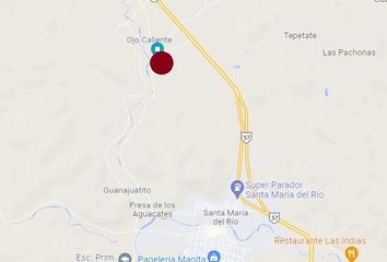 Lote de Terreno en  Loma Bonita, Santa María Del Río