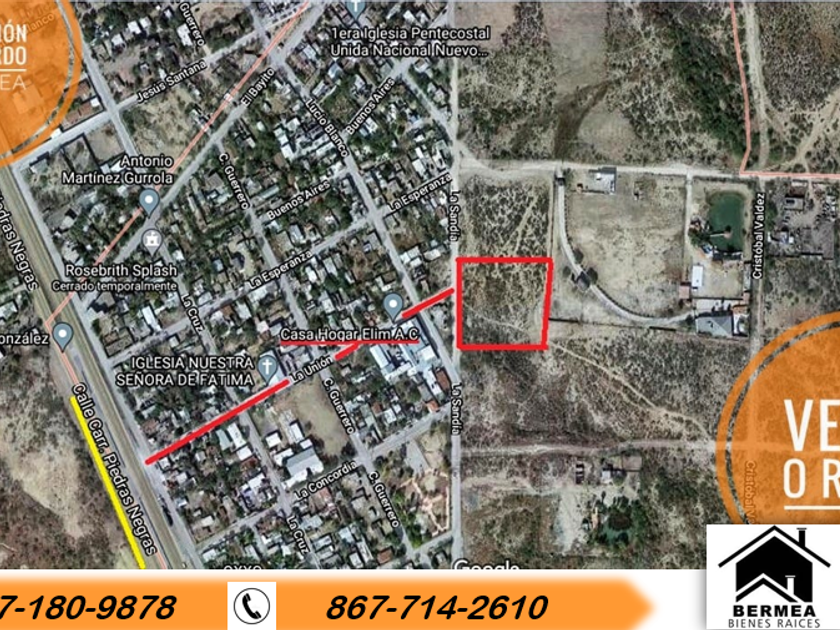 venta Lote de Terreno en Unión, Nuevo Laredo, Nuevo Laredo (30624074