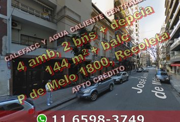 Departamento en  Recoleta, Capital Federal