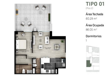 Departamento en  Miraflores, Lima