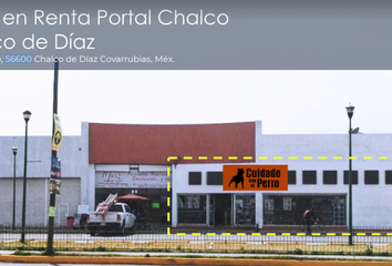 Local comercial en  Avenida José María Morelos, Fraccionamiento Portal De Chalco, Chalco, México, 56600, Mex