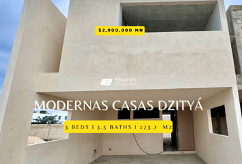 Casa en condominio en  Calle 18 101-103, Dzityá, Mérida, Yucatán, 97302, Mex