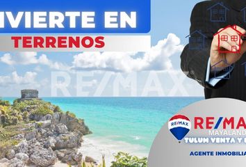 Lote de Terreno en  La Veleta, Tulum