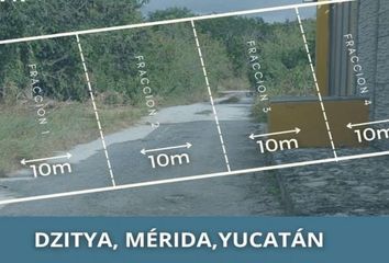 Lote de Terreno en  Pueblo Dzitya, Mérida, Yucatán