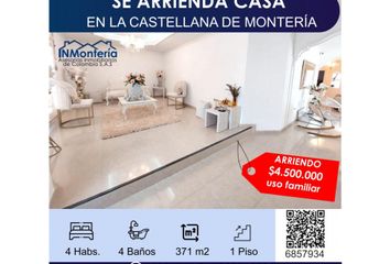 Casa en  La Castellana, Montería