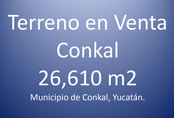 Lote de Terreno en  Pueblo Conkal, Conkal