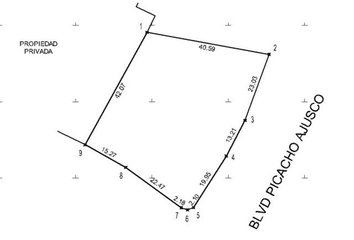 Lote de Terreno en  Calle Picacho Ajusco, Miguel Hidalgo Tercera Sección, Tlalpan, Ciudad De México, 14250, Mex