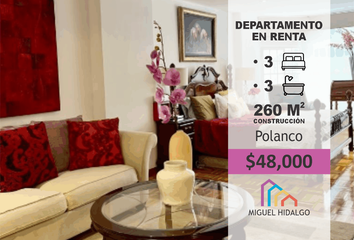 Departamento en  Polanco V Sección, Miguel Hidalgo, Cdmx