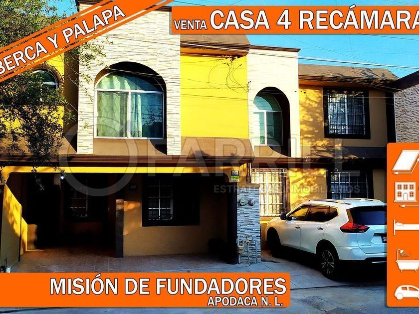 venta Casa en Hacienda las Yucas, Apodaca (EB-KP4598s)