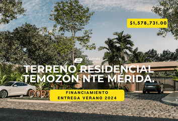 Lote de Terreno en  Pueblo Temozon Norte, Mérida, Yucatán