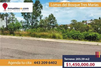 Lote de Terreno en  Tres Marías, Morelia, Morelia, Michoacán