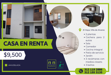 25 casas en renta en Villa de Álvarez 