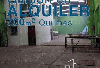 Galpónes/Bodegas en  Quilmes, Partido De Quilmes