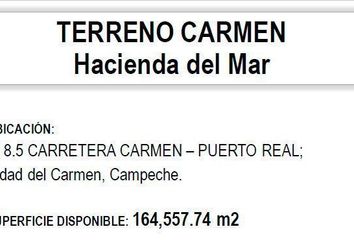 Lote de Terreno en  Buenavista, Ciudad Del Carmen, Carmen, Campeche