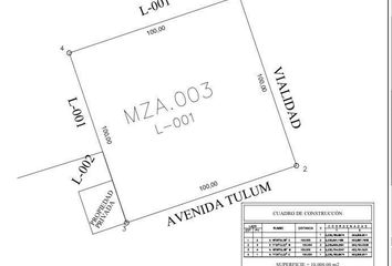 Lote de Terreno en  Mex-307, Tulum, Quintana Roo, 77760, Mex