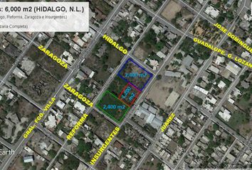 Lote de Terreno en  Reforma 612, Revolución, Hidalgo, Nuevo León, 65600, Mex